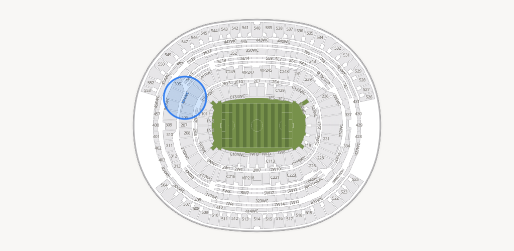 SoFi Stadium Seating Chart