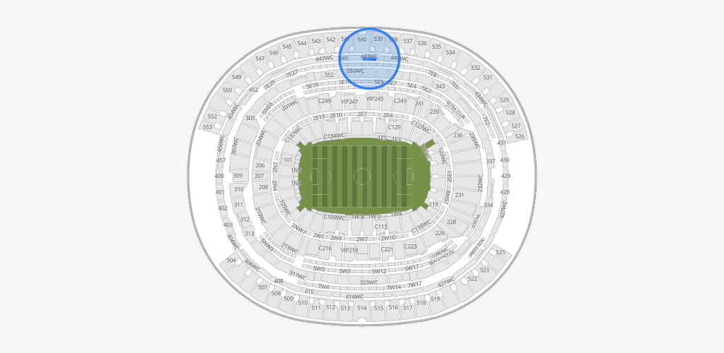 SoFi Stadium Seating Chart