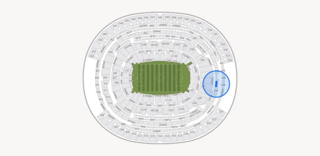 SoFi Stadium Seating Chart