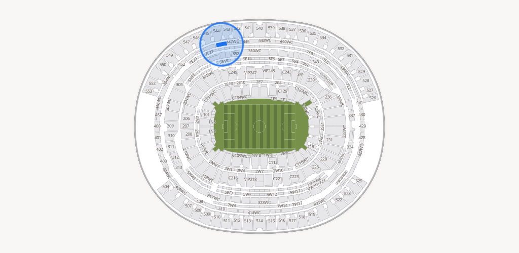 SoFi Stadium Seating Chart