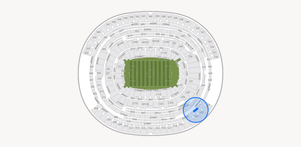 SoFi Stadium Seating Chart
