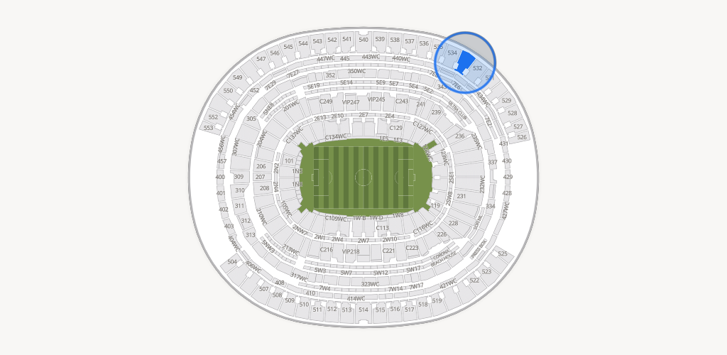 SoFi Stadium Seating Chart