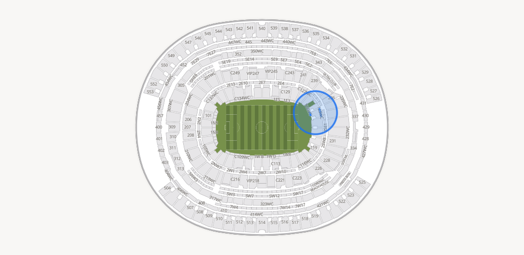 SoFi Stadium Seating Chart