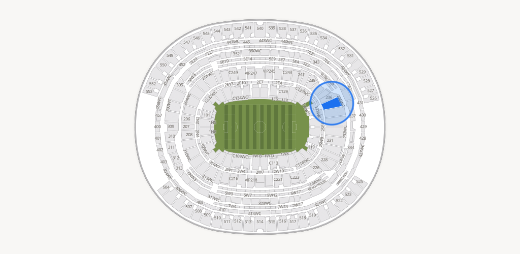 SoFi Stadium Seating Chart