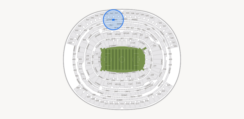 SoFi Stadium Seating Chart