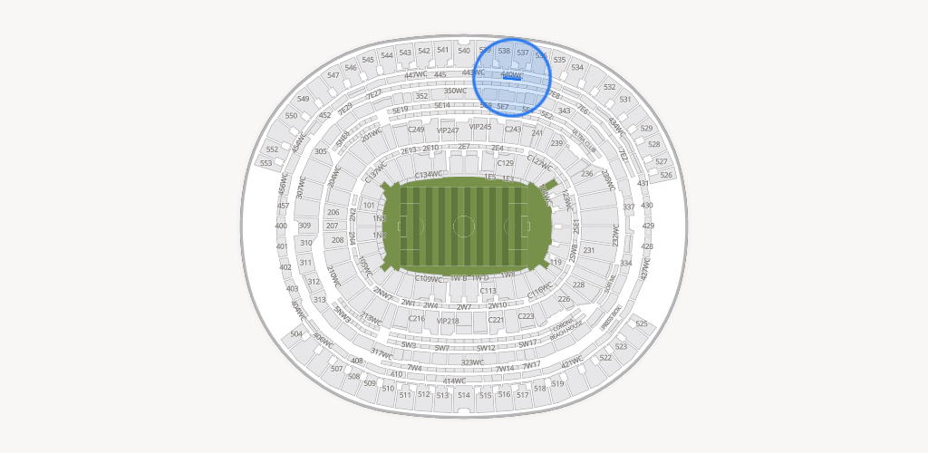 SoFi Stadium Seating Chart