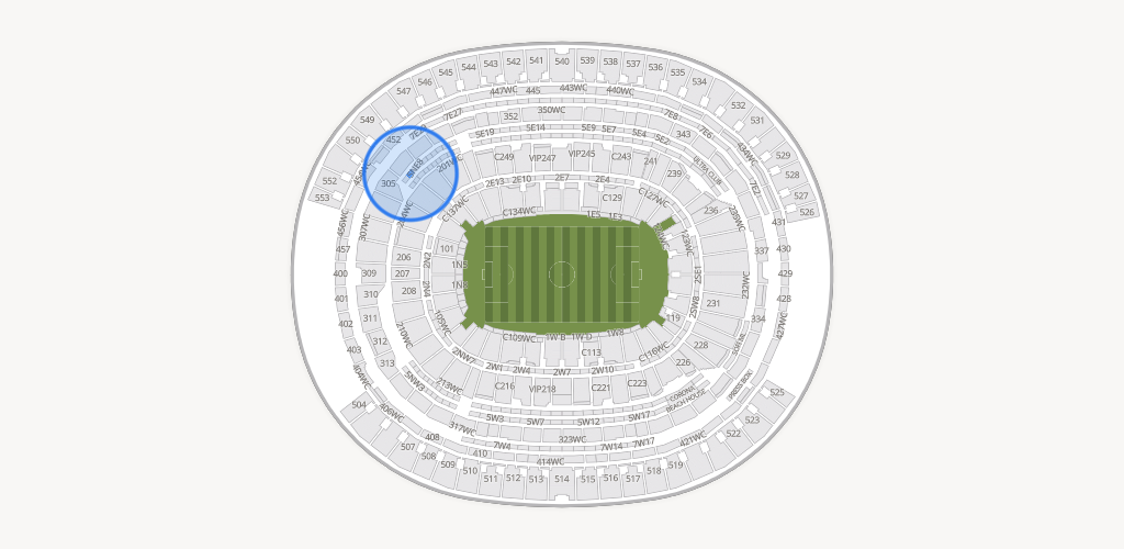SoFi Stadium Seating Chart