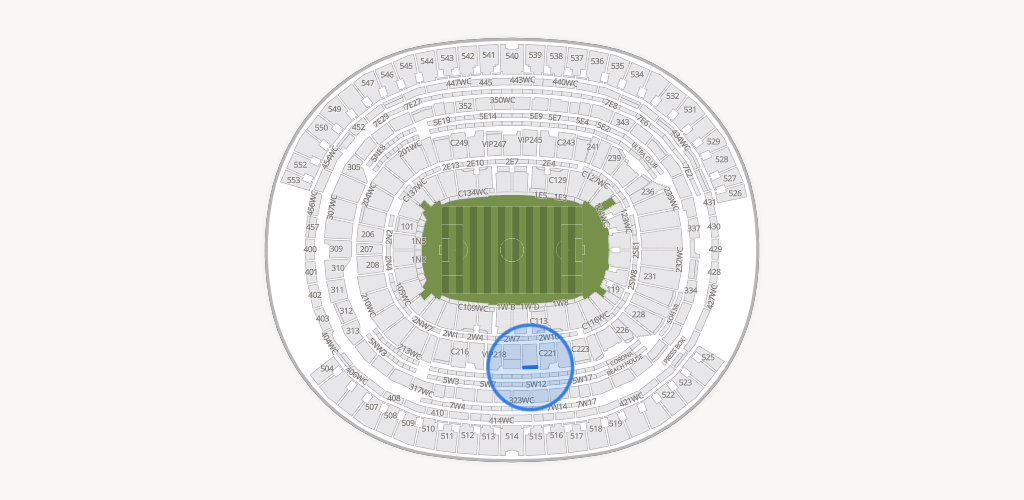 SoFi Stadium Seating Chart