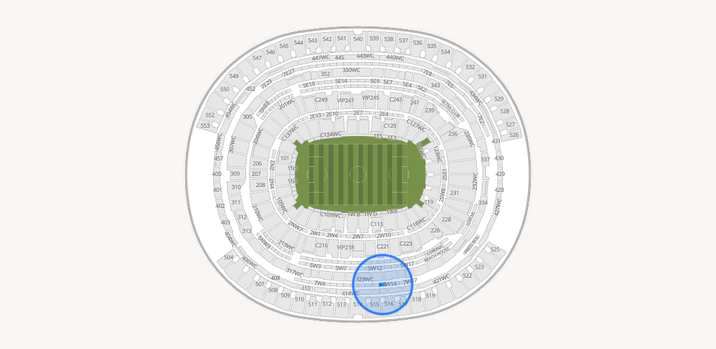 SoFi Stadium Seating Chart