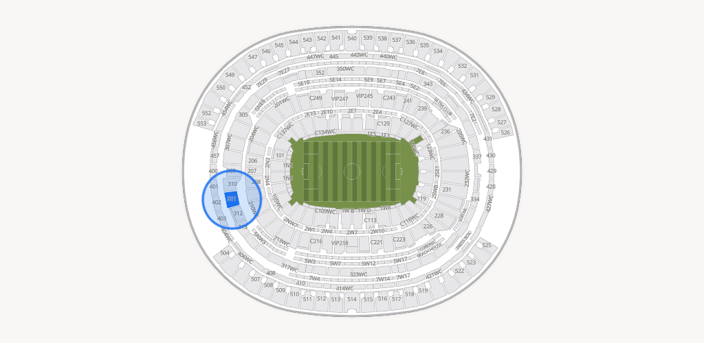 SoFi Stadium Seating Chart