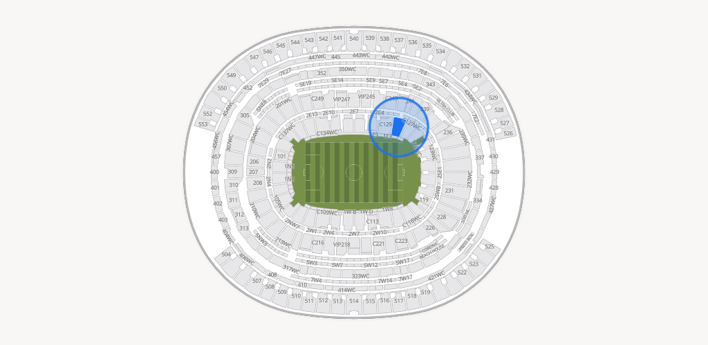SoFi Stadium Seating Chart