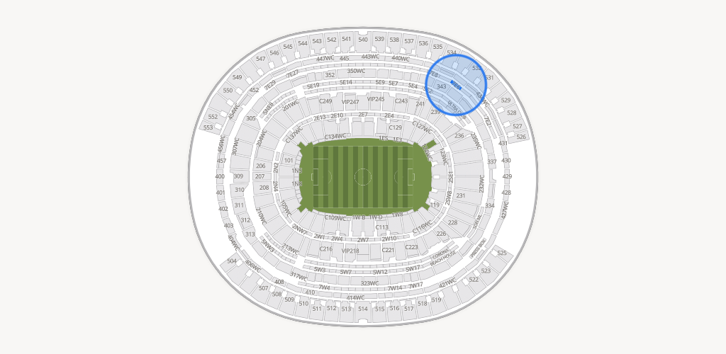SoFi Stadium Seating Chart