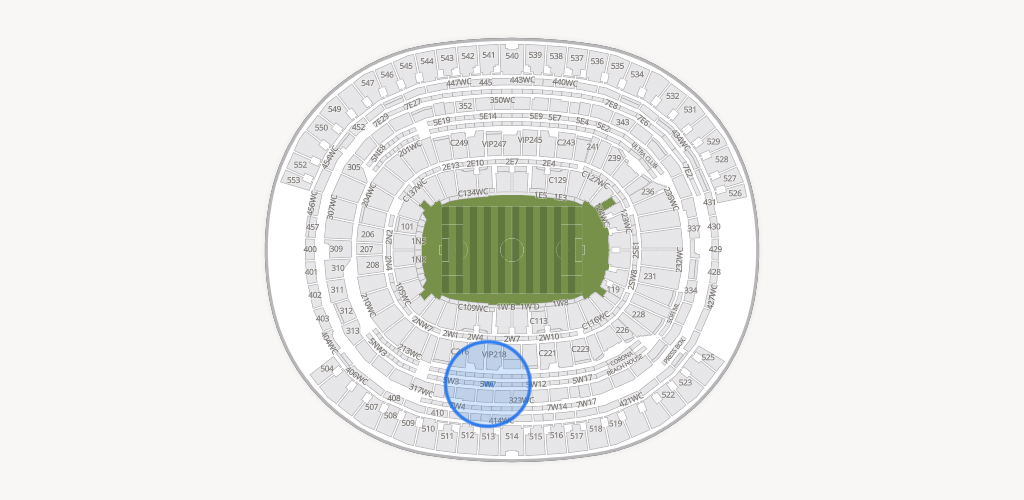 SoFi Stadium Seating Chart