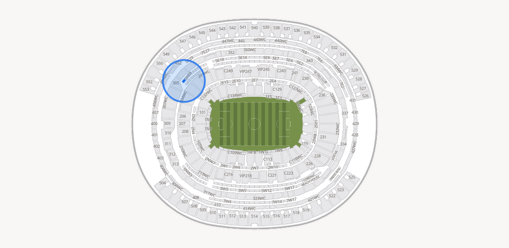SoFi Stadium Seating Chart