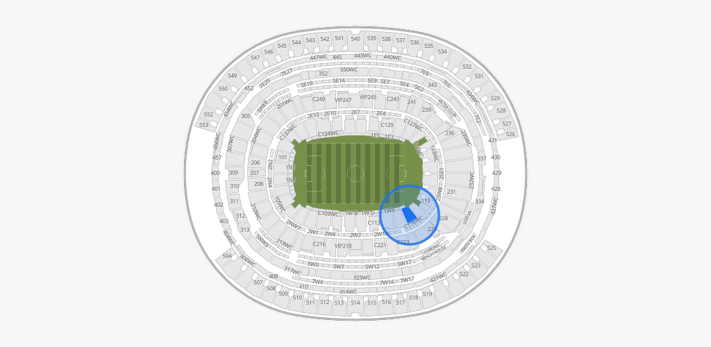 SoFi Stadium Seating Chart