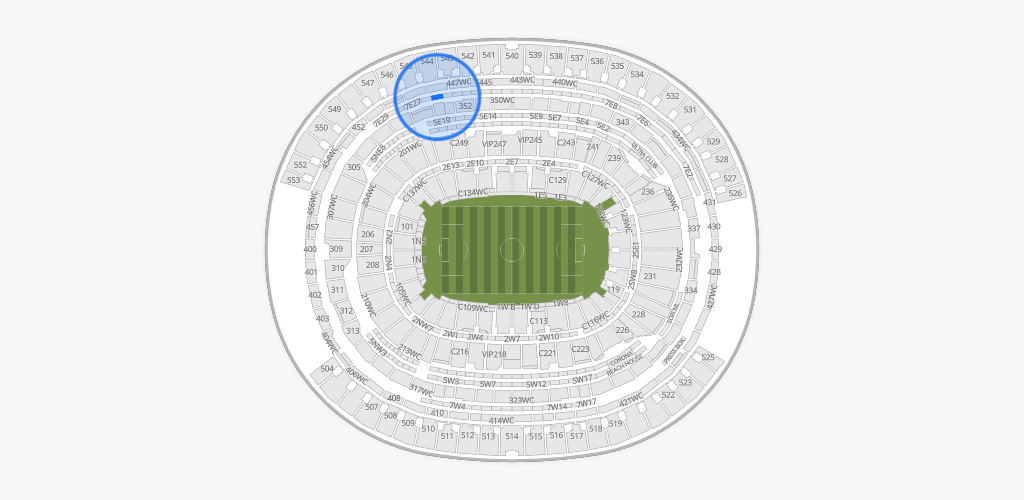SoFi Stadium Seating Chart