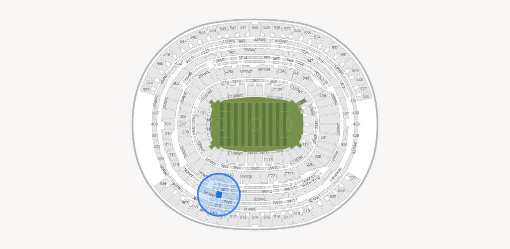 SoFi Stadium Seating Chart