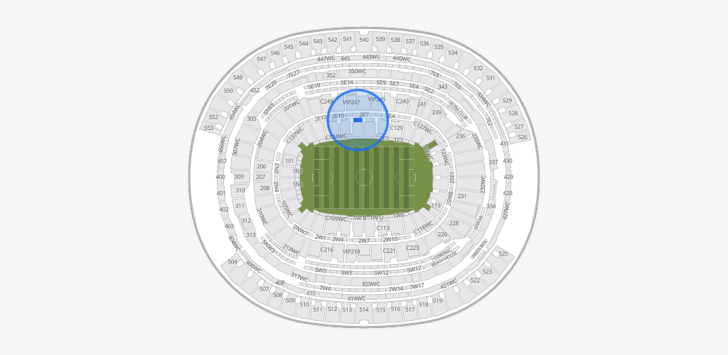 SoFi Stadium Seating Chart
