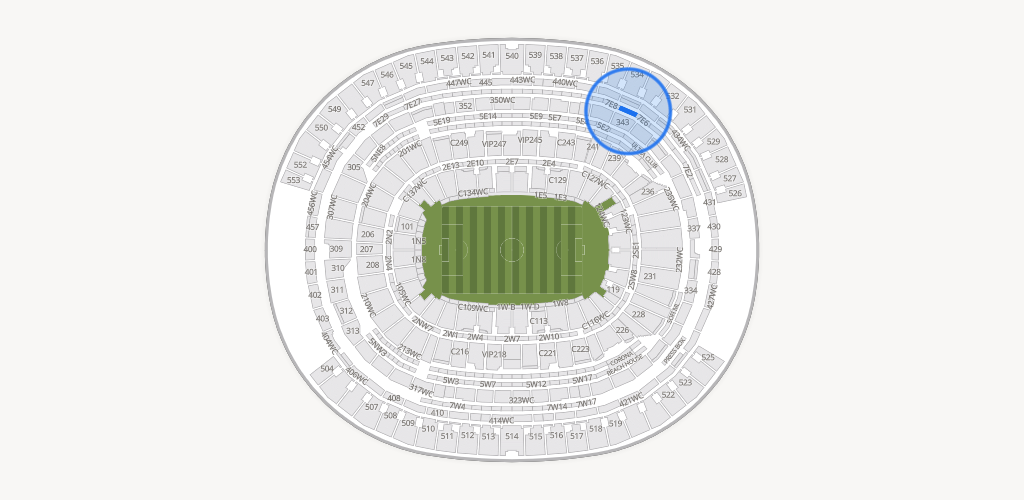 SoFi Stadium Seating Chart