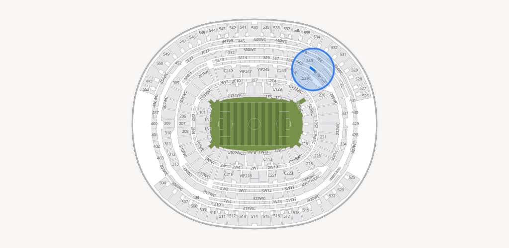 SoFi Stadium Seating Chart