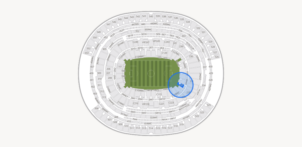 SoFi Stadium Seating Chart