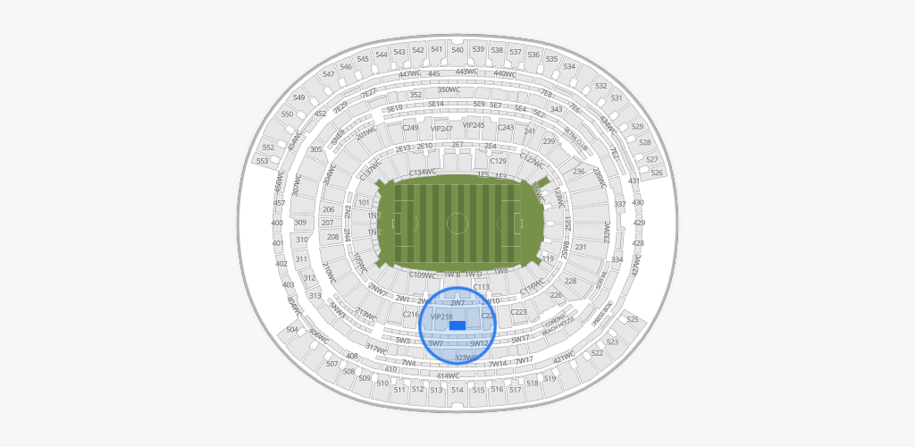 SoFi Stadium Seating Chart