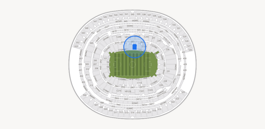 SoFi Stadium Seating Chart