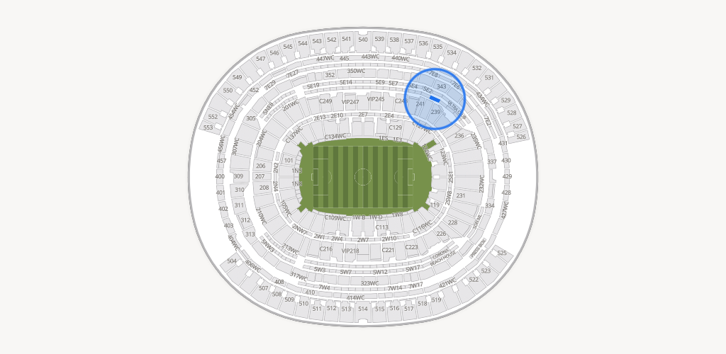SoFi Stadium Seating Chart