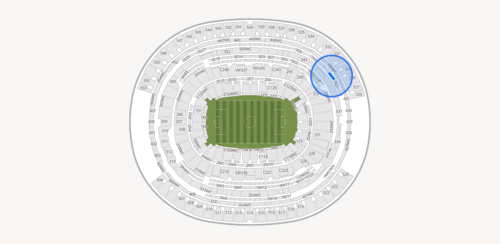 SoFi Stadium Seating Chart