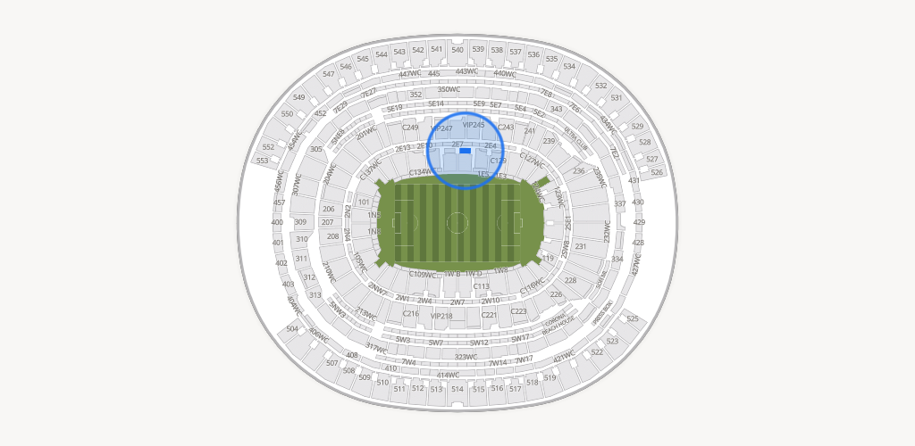 SoFi Stadium Seating Chart