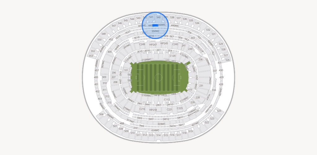 SoFi Stadium Seating Chart