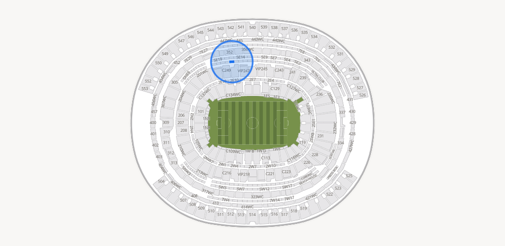SoFi Stadium Seating Chart