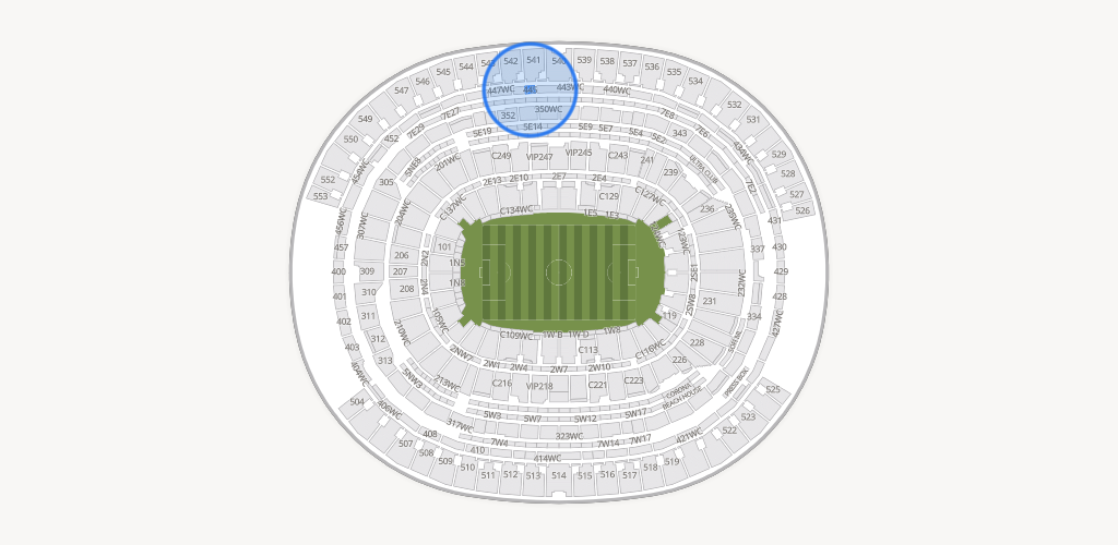 SoFi Stadium Seating Chart