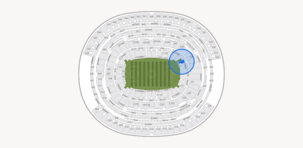 SoFi Stadium Seating Chart