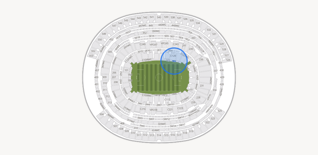 SoFi Stadium Seating Chart