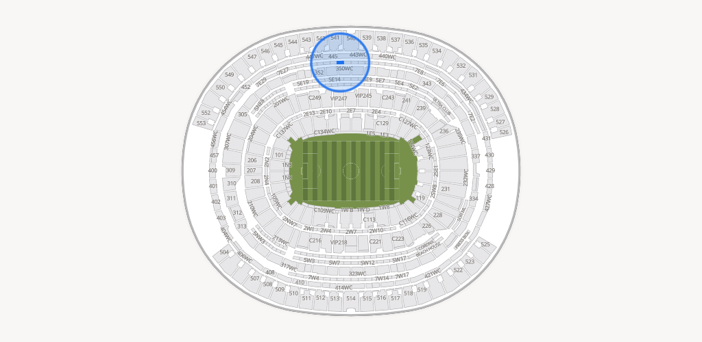 SoFi Stadium Seating Chart