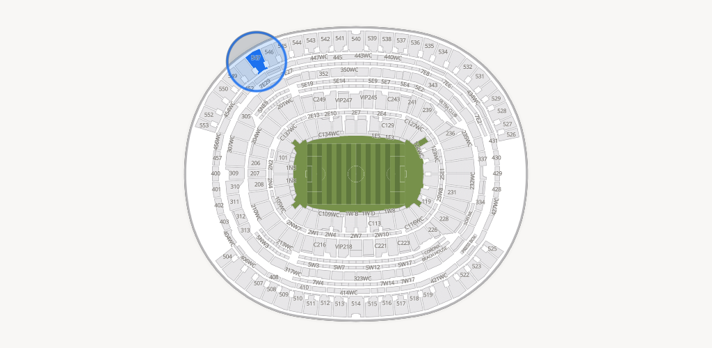SoFi Stadium Seating Chart