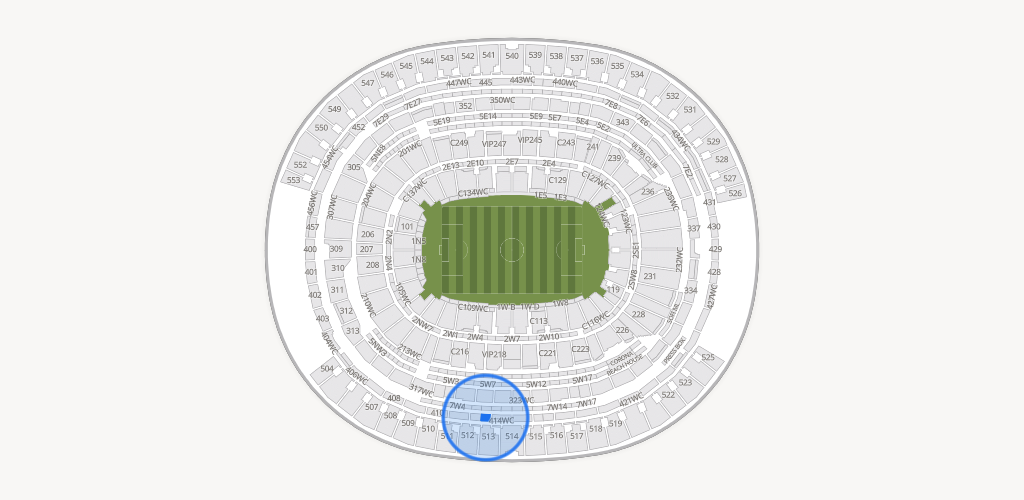 SoFi Stadium Seating Chart