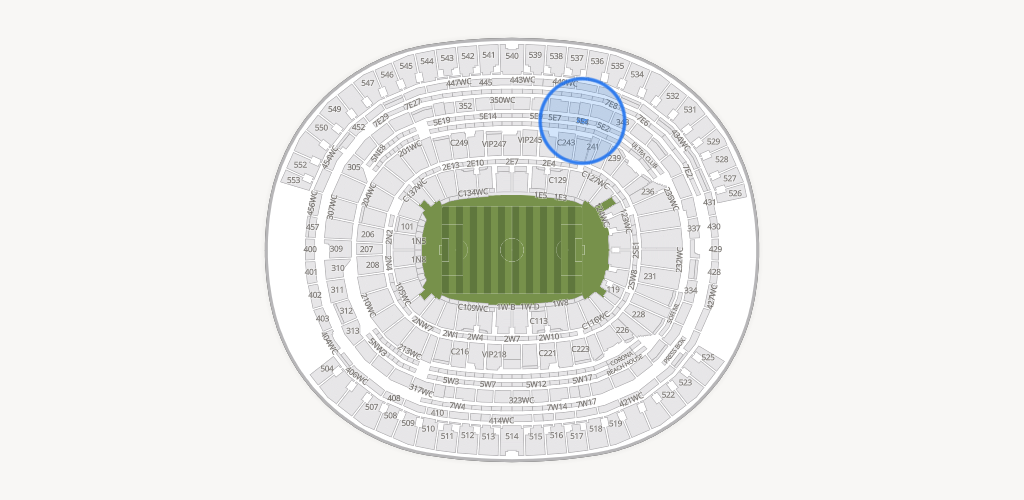 SoFi Stadium Seating Chart