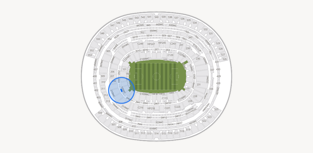 SoFi Stadium Seating Chart