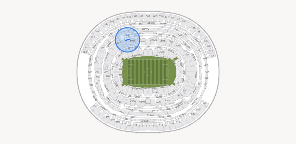 SoFi Stadium Seating Chart