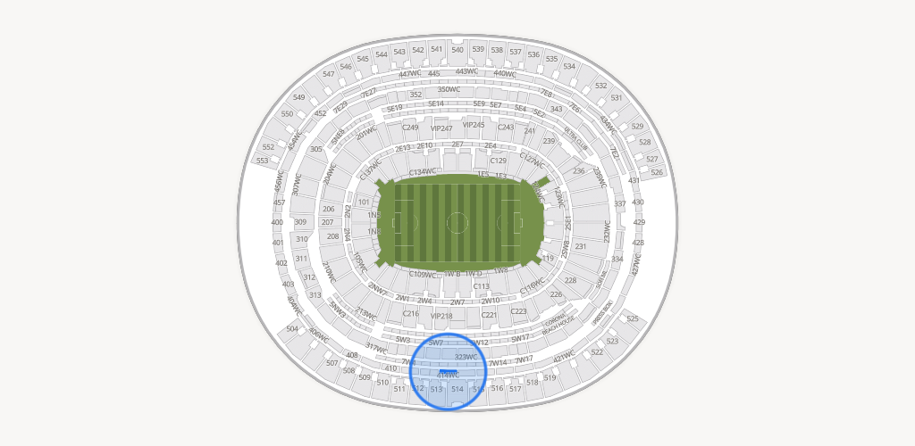 SoFi Stadium Seating Chart