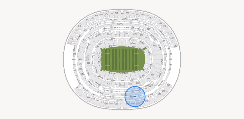 SoFi Stadium Seating Chart