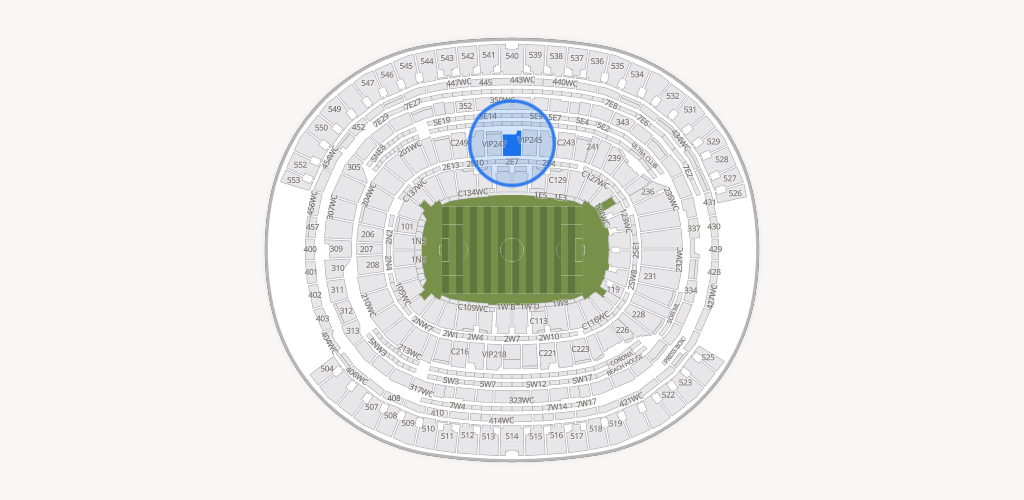 SoFi Stadium Seating Chart