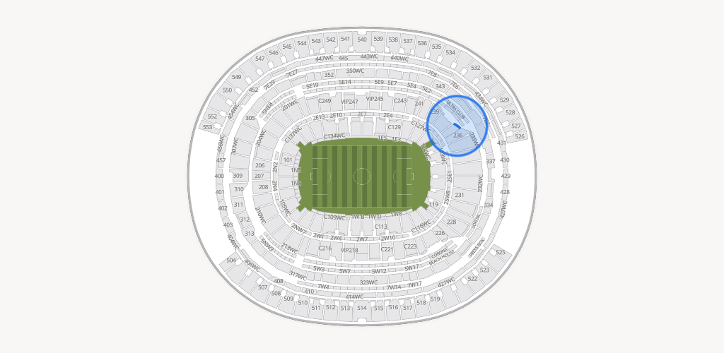 SoFi Stadium Seating Chart