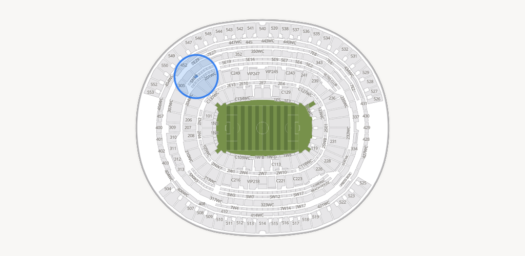 SoFi Stadium Seating Chart