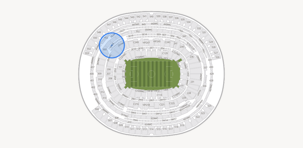 SoFi Stadium Seating Chart