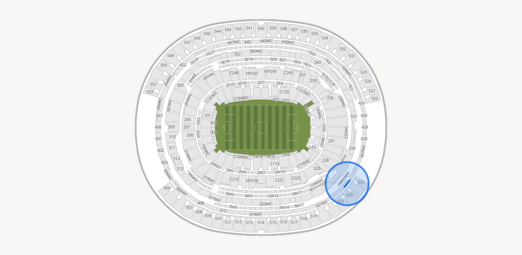 SoFi Stadium Seating Chart