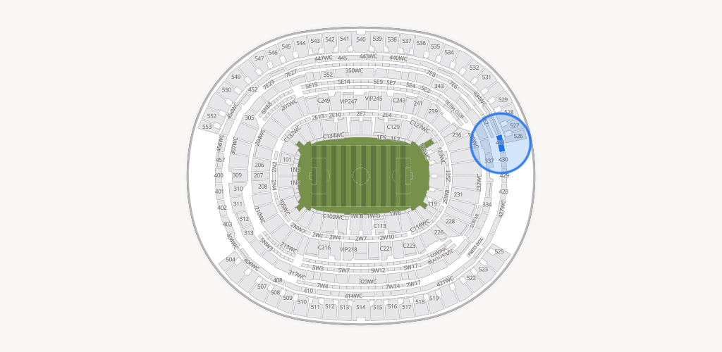 SoFi Stadium Seating Chart