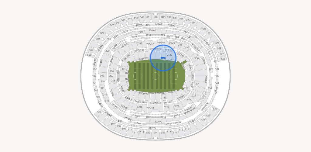 SoFi Stadium Seating Chart